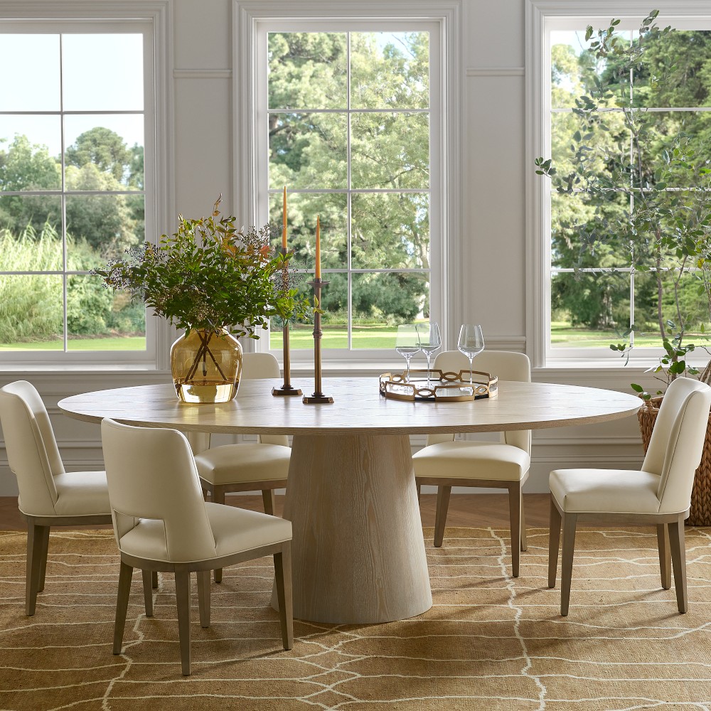 Tioga Oval Dining Table (86") by Williams Sonoma Home