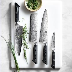 Zwilling Kanren Rocking Santoku Knife, 7
