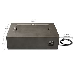 Whistler Rectangular Fire Table (50")