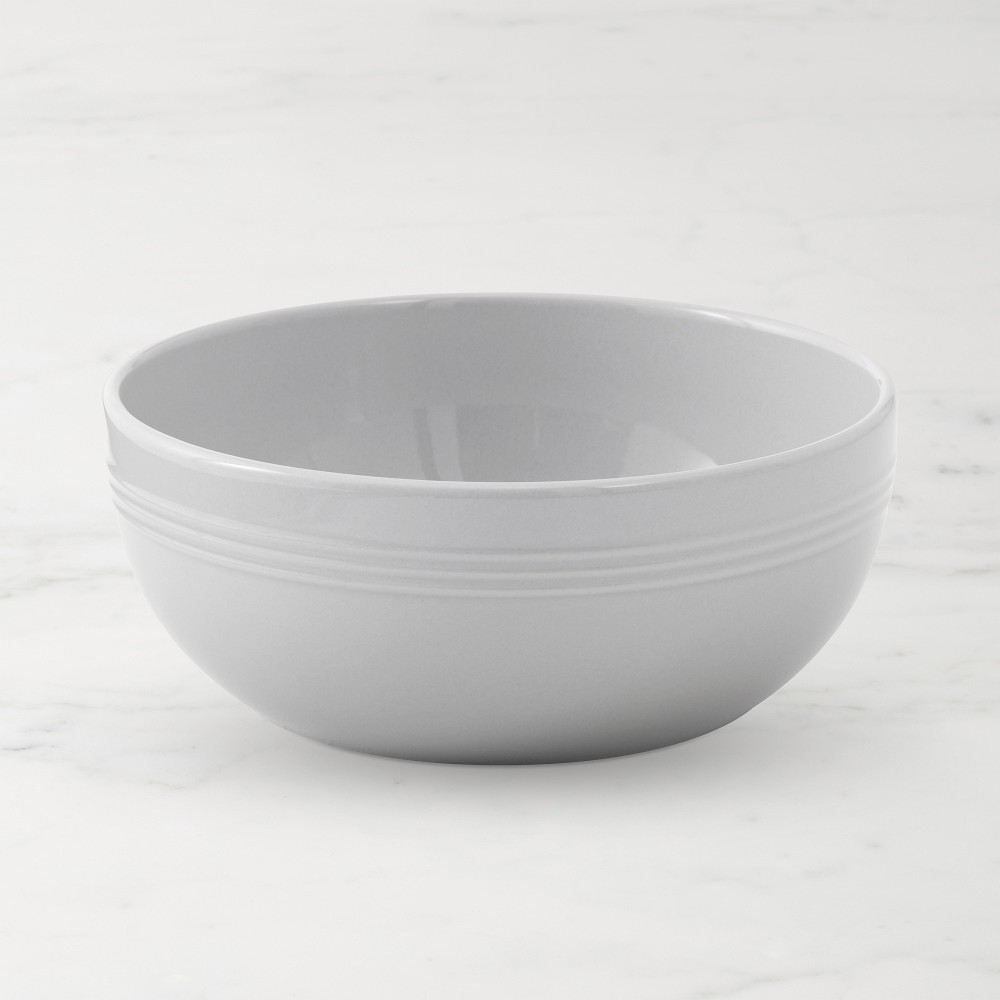Le Creuset San Francisco Coupe Cereal Bowls - Set of 8, French Grey