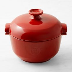 Emile Henry Rice Pot, Burgundy