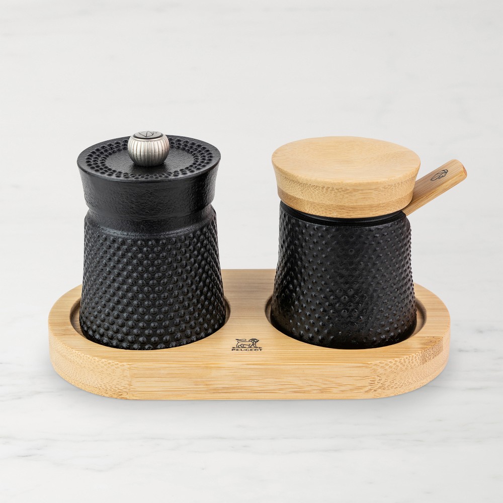 Peugeot Bali Spice Palace Salt Cellar & Pepper Mill Set, 3"