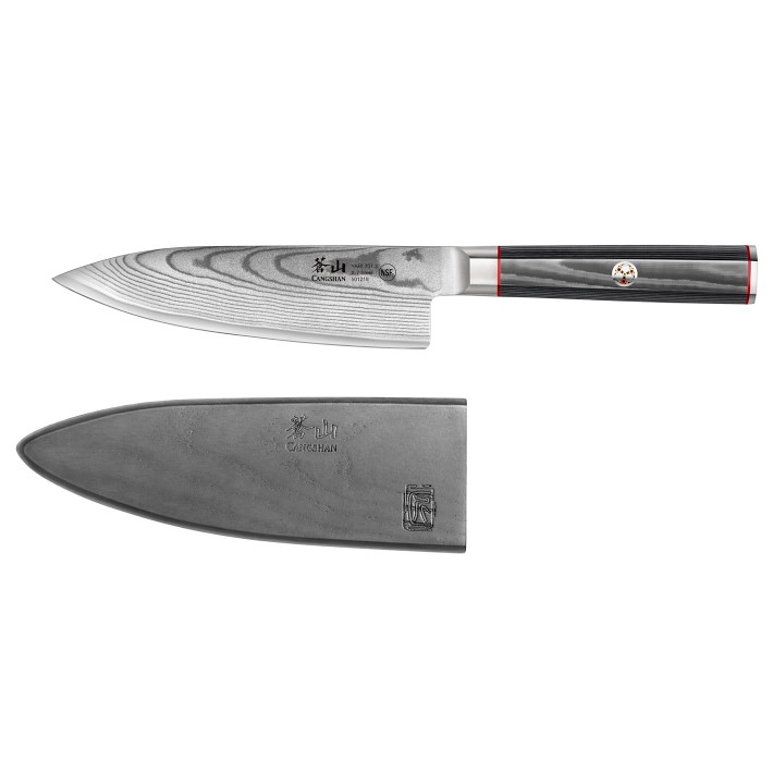 Cangshan Yari Chef's Knife, Damascus Steel | Williams Sonoma