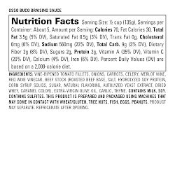 Williams Sonoma Braising Sauce, Osso Buco