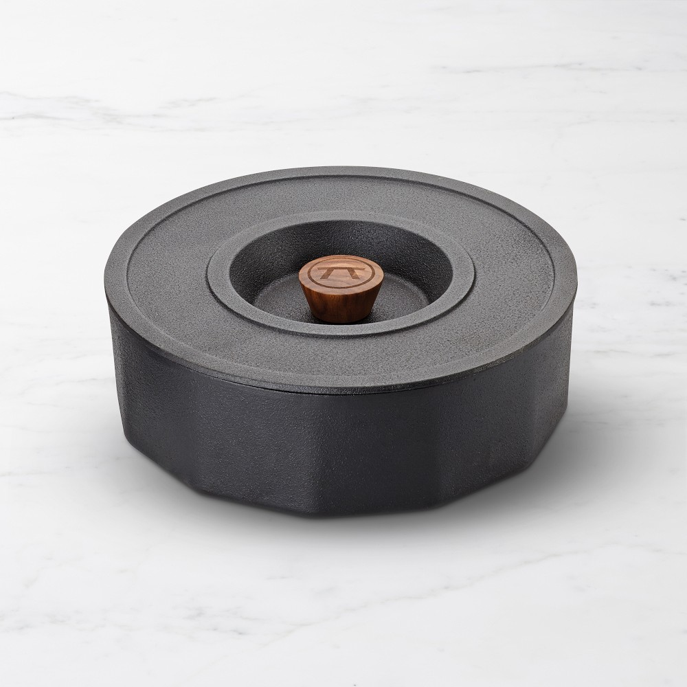 Cast Iron Tortilla Warmer and Multi-Purpose Pot with Lid, 3-Qt. - 3-Qt.