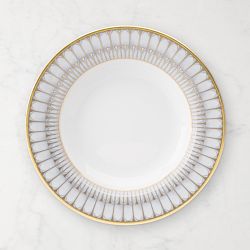 Deshoulieres Arcade Gris Rim Soup Bowl
