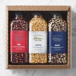 Williams Sonoma Americana Popcorn Gift Set