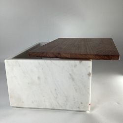 OPEN BOX:Marble Bread Box