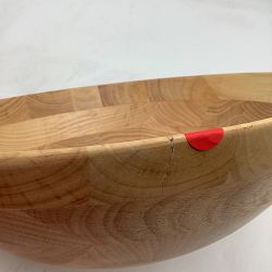 OPEN BOX:Open Kitchen by Williams Sonoma Salad Bowl, Light Wood,17"