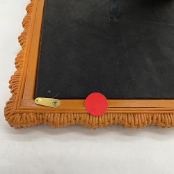 OPEN BOX:AERIN Wicker Scalloped Gallery Frame, 11" X 14"