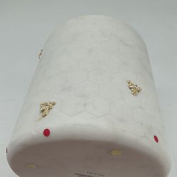 OPEN BOX:Honeycomb Marble Utensil Holder