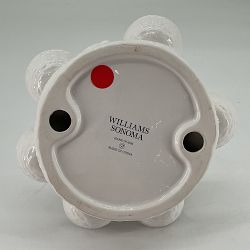 OPEN BOX:Sculptural Bunny Ceramic Egg Holder