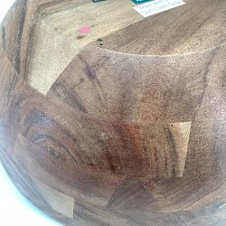 OPEN BOX:Acacia Salad Bowl, Large