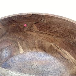 OPEN BOX:Acacia Salad Bowl, Large
