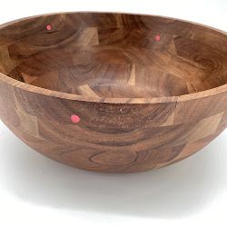 OPEN BOX:Acacia Salad Bowl, Large