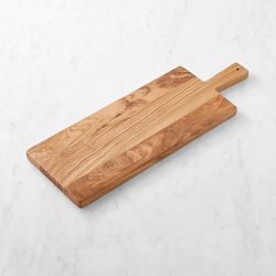 Olivewood Rectangular Cheeseboard with Olivewood Cheese Knives