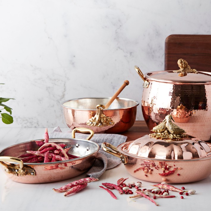 WILLIAMS SONOMA 限定　RUFFONI銅鍋3.3L ruffoni-historia-hammered-