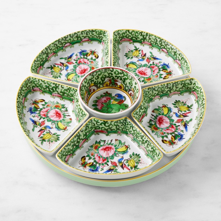 Famille Rose Lazy Susan Turntable | Williams Sonoma