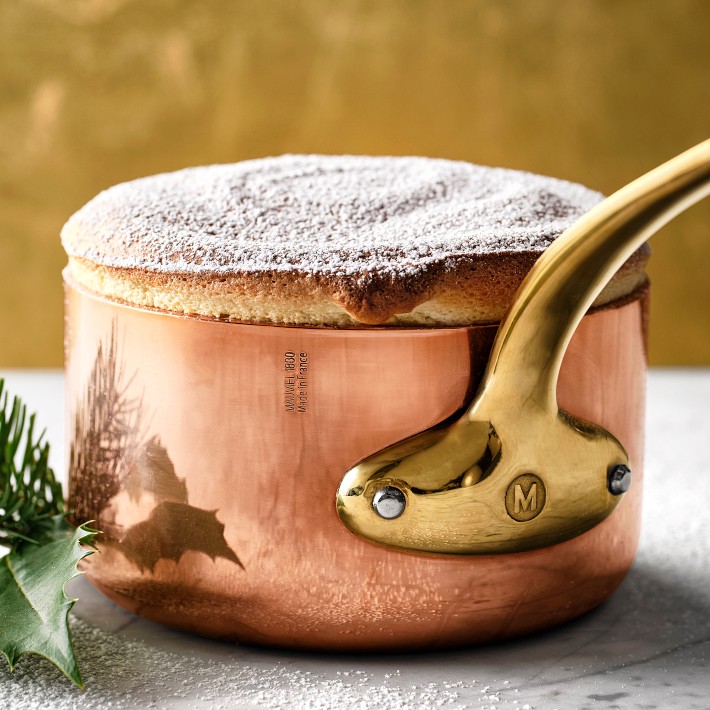 Mauviel M'250B Copper Saucepan | Williams Sonoma