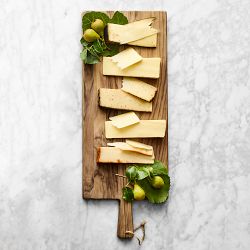 Olivewood Rectangular Cheeseboard with Olivewood Cheese Knives