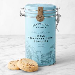 Cartwright & Butler Milk Chocolate Chunk Biscuits Tin