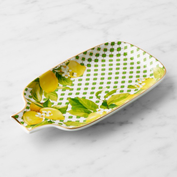 Limone Porcelain Spoon Rest