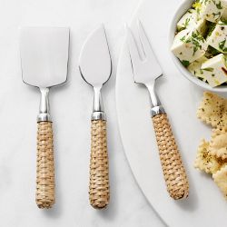 Light Woven Cheese Set with Gift Box