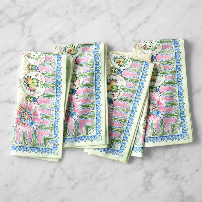 Famille Rose Napkins, Set of 4 | Williams Sonoma