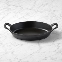 Staub Enameled Cast Iron Oval Gratin Baking Dish
