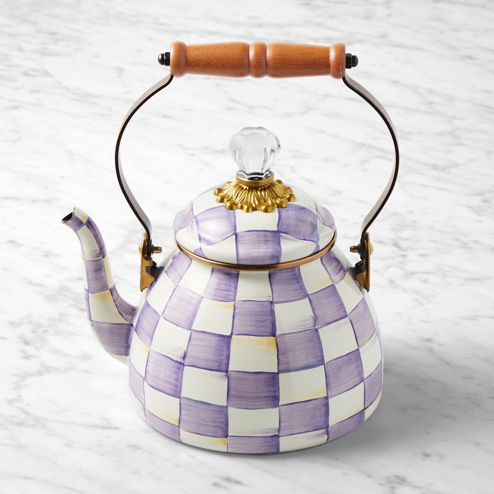 MacKenzie-Childs Zebra Tea Kettle, 2-Qt. | Williams Sonoma