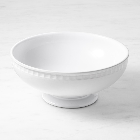 Rustic Ceramic Footed Bowl