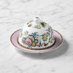 Famille Rose Butter Dish