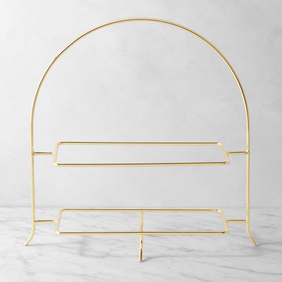 Buffet 2-Tiered Platter Stand