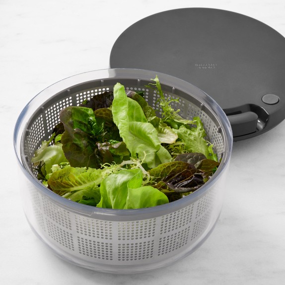 OXO Stainless-Steel Salad Spinner | Williams Sonoma