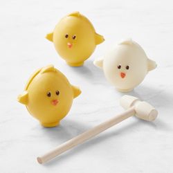 Breakable Chocolate Chicks Trio, Easter Delivery