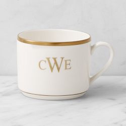 Pickard Signature Teacup, Gold, Monogram