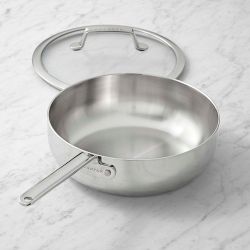 SCANPAN® TSS+ S Stainless-Steel Sauté Pan, 2.75-Qt