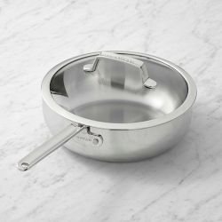 SCANPAN® TSS+ S Stainless-Steel Saute Pan, 2.75-Qt.