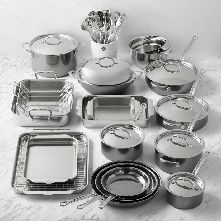 シャンソン NANOセット＋シェンソニエキット Hestan NanoBond® 35-Piece Cookware Set | Williams Sonoma