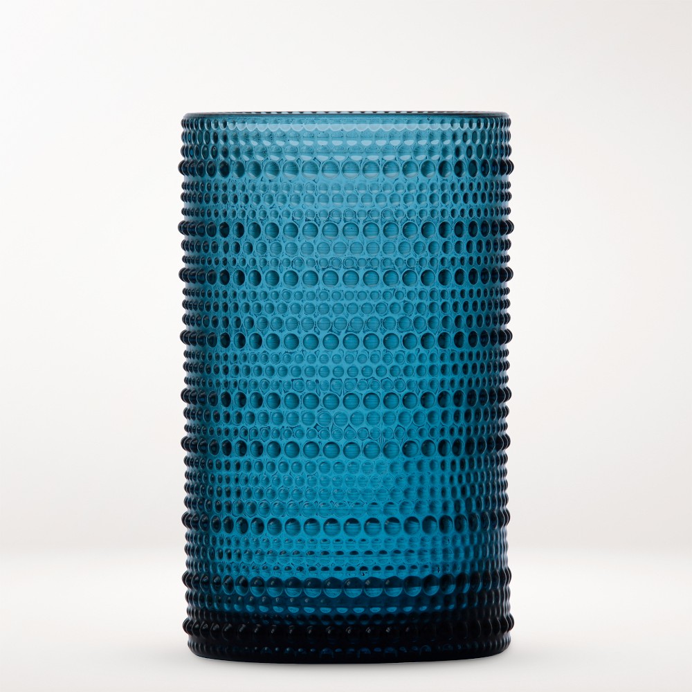 Fortessa Jupiter Tall Tumblers, 13-oz, Set of 6 - 13-oz, Set of 6, Blue