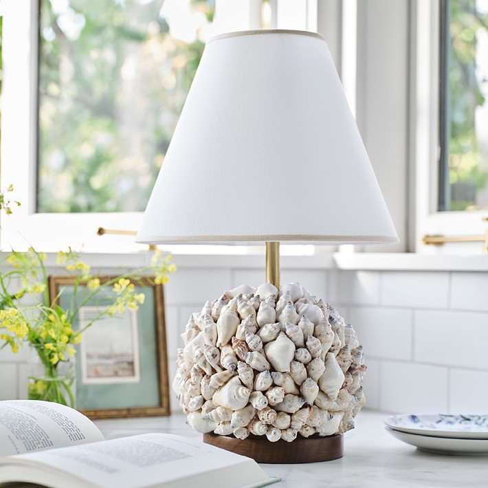 Hill House Shell Table Lamp | Williams Sonoma