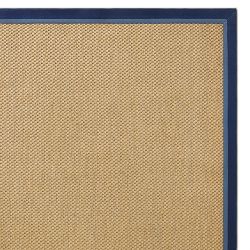 Hill House x Williams Sonoma Home Border Rug Swatch, 18' X 18', Blue