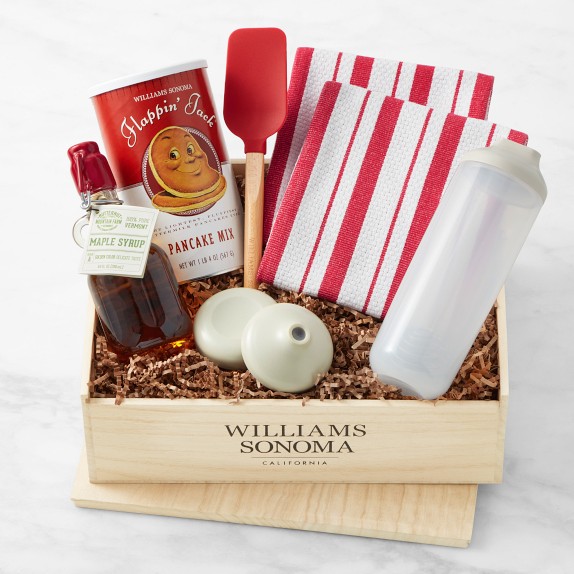 Manimaris マニマリス Pancake basket (double) Pancake Breakfast Gift Crate | Williams Sonoma