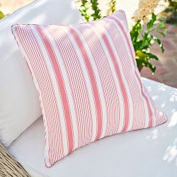 Hill House x Williams Sonoma Home Georgia Stripe Outdoor Pillow Cover