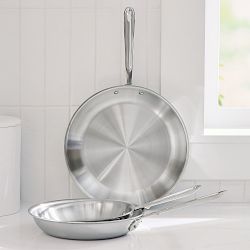 All-Clad D5® Stainless-Steel Fry Pan, Set of 3