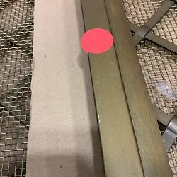OPEN BOX:Hartwick Tri Panel Fireplace Screen, Antique Brass