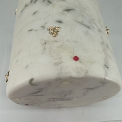 OPEN BOX:Honeycomb Marble Utensil Holder
