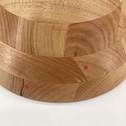 OPEN BOX:Open Kitchen by Williams Sonoma Salad Bowl, Light Wood,14"