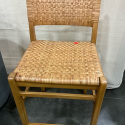 OPEN BOX:Sullivan Woven Dining Counter Stool, Natural