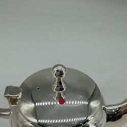 OPEN BOX:Heirloom Silver Teapot